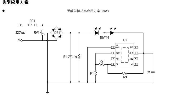 高壓線性恒流芯片方案SM2082EG對(duì)比SM2091E優(yōu)劣勢(shì)詳析(圖5) 鉦銘科SM2091E無(wú)頻閃恒功率應(yīng)用方案.png