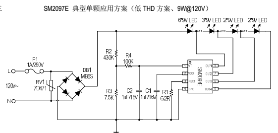 SM2097E典型方案應(yīng)用圖