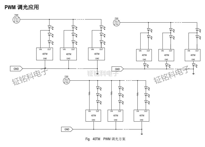 LED高精度的線性恒流驅(qū)動(dòng)芯片SM24A40TM 輸出電流38.5mA(圖2) SM24A40TM調(diào)光方案.jpg